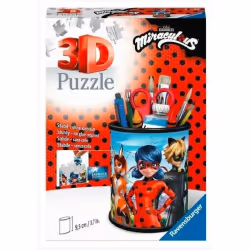 Ravensburger Pot à crayons - Miraculous, 54 pièce(s), 6 an(s)