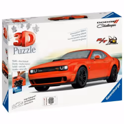 Ravensburger Dodge Challenger R/T Scat Pack Widebody, 108 pièce(s), Véhicules, 10 an(s)