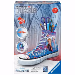Ravensburger Puzzle 3D Sneaker - Disney La Reine des Neiges 2, 108 pièce(s), 8 an(s)