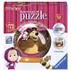 Ravensburger Masha and the Bear - Puzzle 3D 72 Pièces - Masha et Michka, 72 pièce(s), Dessins animés, 6 an(s)