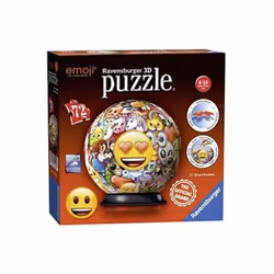 Ravensburger Puzzle 3D rond 72 p - emoji, 72 an(s)