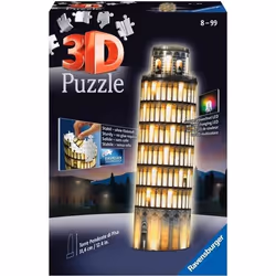 Ravensburger Puzzle 3D Tour de Pise illuminée