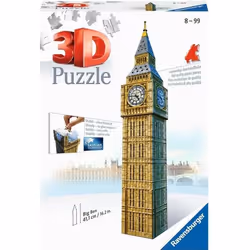 Ravensburger Big Ben 3D puzzle, 216 pièce(s), Bâtiments, 8 an(s)