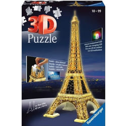 Ravensburger Eiffelturm bei Nacht Puzzle 3D 216 pièce(s)