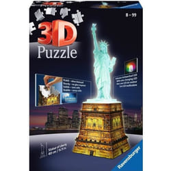 Ravensburger Puzzle 3D Statue de la Liberté illuminée
