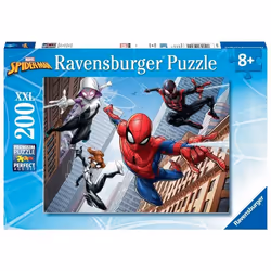 Ravensburger Puzzle 200 P Xxl - Les Pouvoirs De L'Araignée/Spider-Man, 200 pièce(s), Bandes dessinées, 8 an(s)