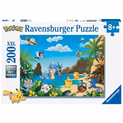 Ravensburger Puzzle 200 P Xxl - Attrapez-Les Tous!/Pokémon, 200 pièce(s), 8 an(s)