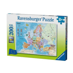 Ravensburger Puzzle 200 P Xxl - Carte D'Europe