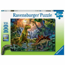 Ravensburger Puzzle 100 p XXL - L'oasis des dinosaures