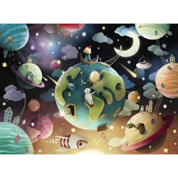 Ravensburger Planet Playground Jeu de puzzle 100 pièce(s) Espace