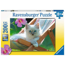Ravensburger Puzzle 200 p XXL - Chaton blanc