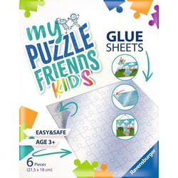 Ravensburger - Accessoire puzzle Enfants ou Adultes - 6 Feuilles adhésives pour puzzles jusquau 500p - Utilisable dès 3 ans -