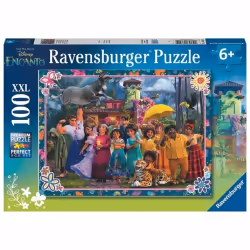 Ravensburger Puzzle 100 p XXL - La famille Madrigal, 100 pièce(s), 6 an(s)