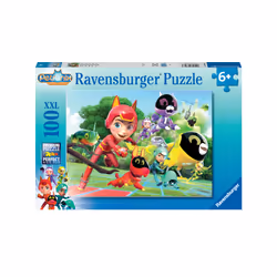 Ravensburger Puzzle 100 p XXL - L'équipe des Petronix Defenders, 6 an(s)