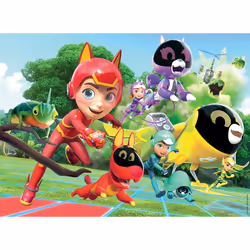 Ravensburger Puzzle 100 p XXL - L'équipe des Petronix Defenders