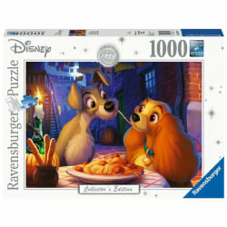 Ravensburger Puzzle 1000 p - La Belle et le Clochard (Collection Disney)