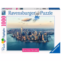 Ravensburger 1000 P - New York (Highlights), 1000 pièce(s), Ville