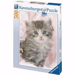 Ravensburger Puzzle 500 p - Douceur de chaton, 500 pièce(s), Faune, 9 an(s)