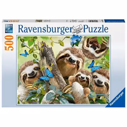 Ravensburger Sloth Selfie, 500 pièce(s), Animaux, 10 an(s)