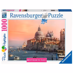 Ravensburger Puzzle 1000 p - L'Italie méditerranéenne (Puzzle Highlights), 1000 pièce(s), Ville, 14 an(s)