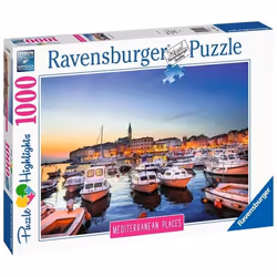 Ravensburger Puzzle 1000 p - La Croatie méditerranéenne (Puzzle Highlights), 1000 pièce(s), Ville, 14 an(s)