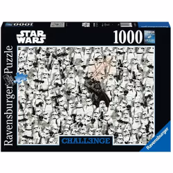 Ravensburger Puzzle 1000 p - Star Wars (Challenge Puzzle), 1000 pièce(s), Télévision/films, 12 an(s)