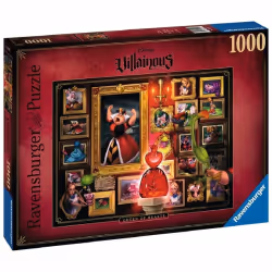Ravensburger Puzzle 1000 p - La Reine de cœur (Collection Disney Villainous), 1000 pièce(s), 14 an(s)