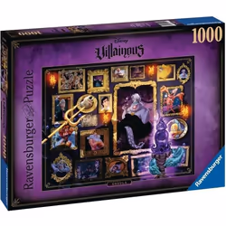 Ravensburger Puzzle 1000 p - Ursula (Collection Disney Villainous), 1000 pièce(s), 14 an(s)