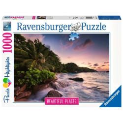 Ravensburger Sur Ile Praslin aux Seychelles