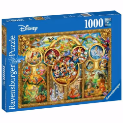 Ravensburger Puzzle 1000 P - Les Plus Beaux Thèmes Disney, 1000 pièce(s), Dessins animés, 14 an(s)