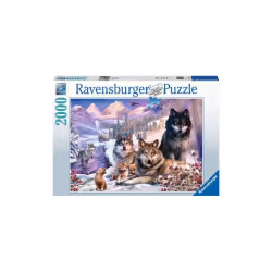 Ravensburger 2000 P - Loups Dans La Neige, 2000 pièce(s), Animaux, 14 an(s)