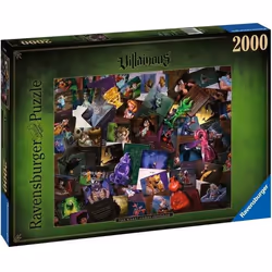 Ravensburger Puzzle 2000 p - Les Méchants Disney (Collection Disney Villainous), 2000 pièce(s), Art, 14 an(s)