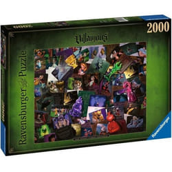 Ravensburger Puzzle 2000 p - Les Méchants Disney (Collection Disney Villainous)