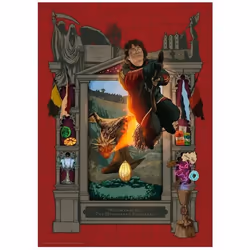 Ravensburger Puzzle 1000 p - Harry Potter et la Coupe de Feu (Collection Harry Potter MinaLima), 1000 pièce(s), Fantaisie, 14 ...