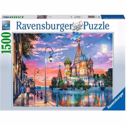 Ravensburger Puzzle 1500 p - Moscou, 1500 pièce(s), Ville, 14 an(s)