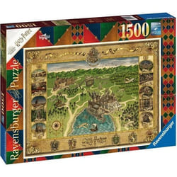 Ravensburger Puzzle 1500 p - La carte de Poudlard / Harry Potter