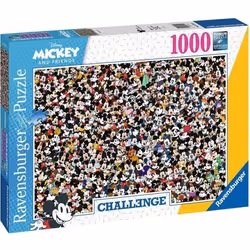 Ravensburger Puzzle 1000 p - Mickey Mouse (Challenge Puzzle), 1000 pièce(s), Dessins animés, 14 an(s)