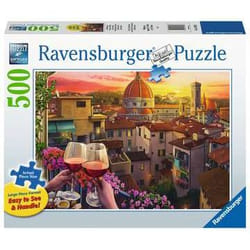 Ravensburger Cozy Wine Terrace Jeu de puzzle 500 pièce(s) Paysage