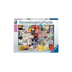 Ravensburger Wine Labels Jeu de puzzle 1000 pièce(s) Art