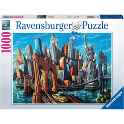 Ravensburger Welkom in New York Jeu de puzzle 1000 pièce(s) Paysage