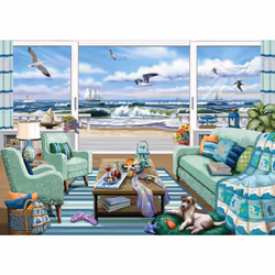 Ravensburger Beachfront Getaway, 1000 pièce(s), Art, 14 an(s)