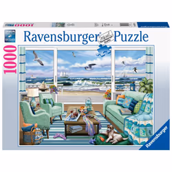 Ravensburger Beachfront Getaway Jeu de puzzle 1000 pièce(s) Art