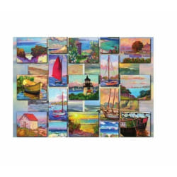 Ravensburger Coastal Collage Jeu de puzzle 1500 pièce(s) Art