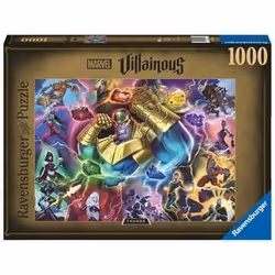 Ravensburger Puzzle 1000 p - Thanos (Collection Marvel Villainous), 1000 pièce(s), Bandes dessinées, 14 an(s)