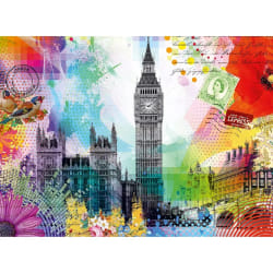 Ravensburger London Postcard Jeu de puzzle 500 pièce(s) Bâtiments