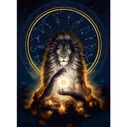 Ravensburger Puzzle Star Line 500 p - Lion rayonnant, 500 pièce(s), 12 an(s)