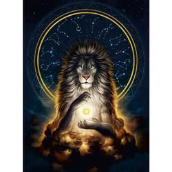 Ravensburger Puzzle Star Line 500 p - Lion rayonnant