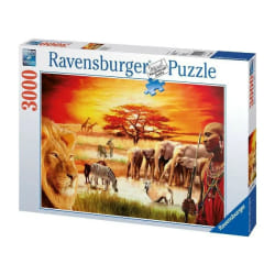 Ravensburger Puzzle 3000 p - La fierté du Massaï