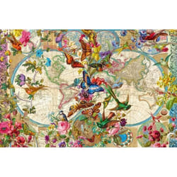 Ravensburger Puzzle 3000 p - Carte de la flore et de la faune