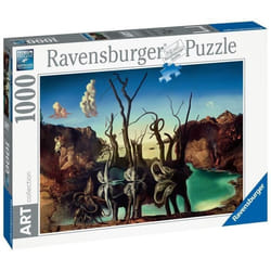 Ravensburger Puzzle 1000 p Art collection - Cygnes se reflétant en éléphants